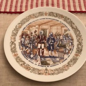 D’arceau-Limoges Porcelain Plate